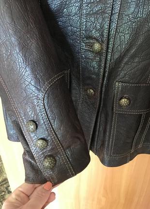 Кожаный пиджак, кожаный жакет, кожаная куртка, пиджак с натуральной кожи, кожаная куртка5 фото