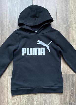 Фірмовий спортивний костюм puma на флісі 7-8 років 128 см2 фото