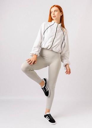 Женские кроссовки adidas originals gazelle black white адидас газели замшевые3 фото