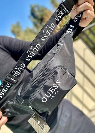 Поясна сумка бананка guess оригінал