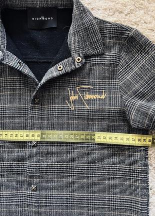 Рубашка, сорочка john richmond италия оригинал бренд размер xs,s на 10,11 , 12 лет4 фото