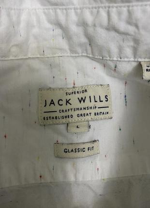 Классная базовая мужская рубашка jack wills4 фото