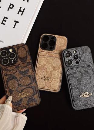 Чохол для телефону бампер чохол coach на iphone 11pro