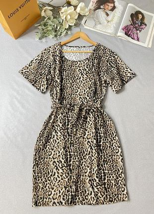 Великолепное платье в леопардовый принт