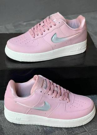 Nike air force 1 low pink2 фото