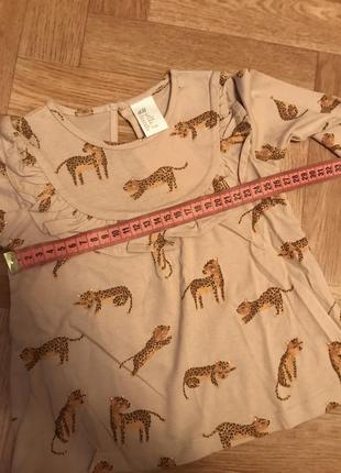 Набор костюм лосины кофта h&amp;m 9-12m3 фото