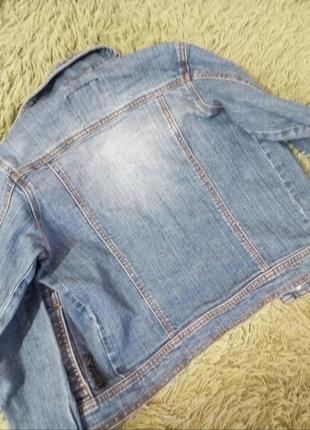 Курточка джинсовая,6-7 лет3 фото