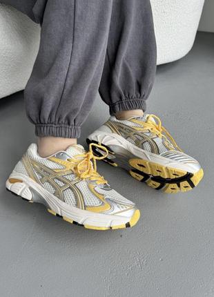 Асікс гт сірі з жовтим   asics gt-2160 silver/yellow