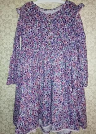 Платье в мелкий цветочек 3