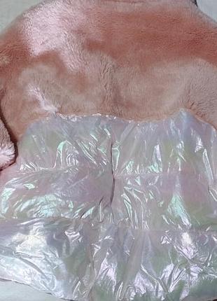 Куртка зі штучним хутром 2