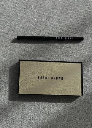 Bobbi brown - палетка тіней для повік і чорний олівець4 фото