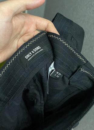 Черные брюки от бренда only&sons6 фото