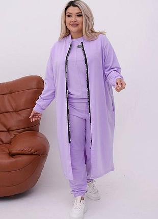 Женский спортивний костюм 3-ка4 фото