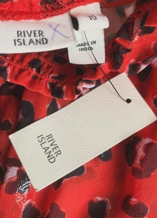 Платье в леопардовый принт river island m8 фото