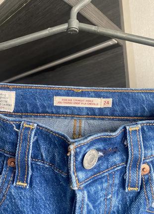 Джинсы levis ribcage premium, размер 243 фото