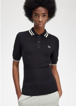 Fred perry open-knitted shirt1 фото