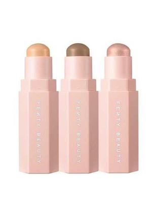 Набір для моделювання обличчя fenty beauty match stix trio light 1004 фото