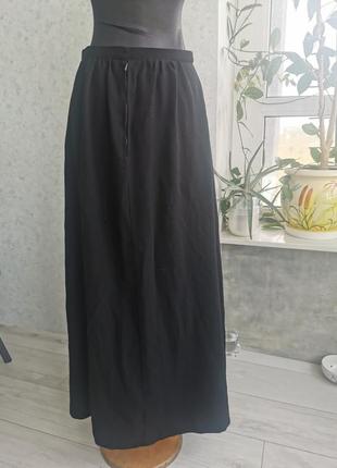 Длинная женская юбка на подкладке
