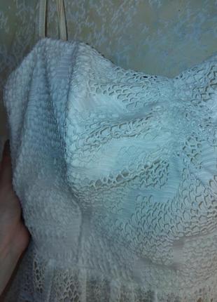 Платье праздничное нарядное, бутылка кружево белое, можно на роспись с шлейфом, сетевое платье 👑