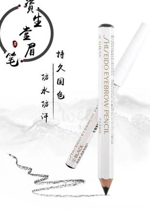 Карандаш для бровей shiseido eyebrow pencil, япония1 фото