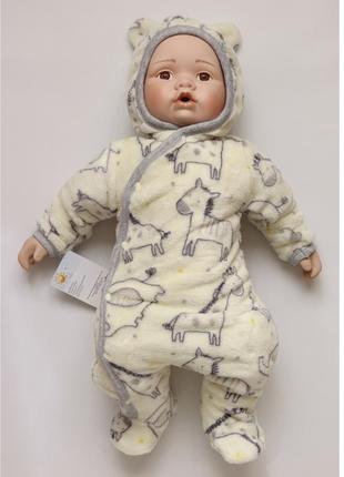 Детский комбинезон-человечек "сафари"