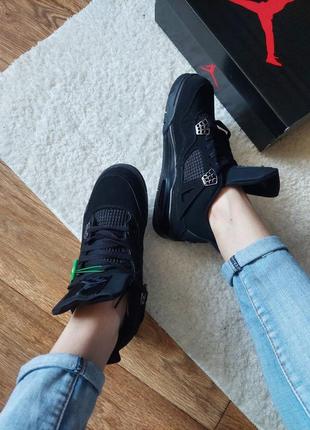 Женские кроссовки nike air jordan 4 retro люкс качество