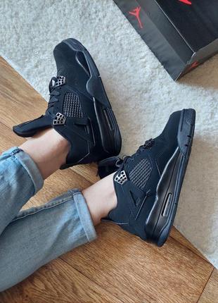 Женские кроссовки nike air jordan 4 retro люкс качество