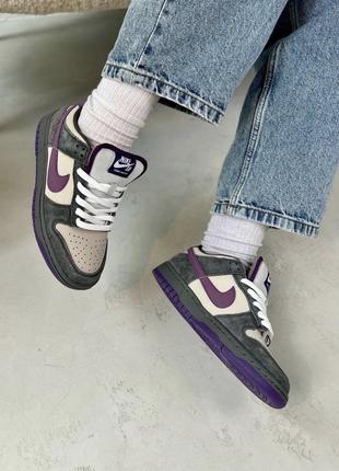 Найк сб данк лов про пурпур nike sb dunk low pro purple pigeon