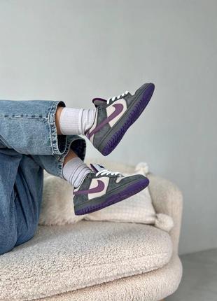 Найк сб данк лов про пурпур nike sb dunk low pro purple pigeon2 фото