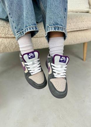 Найк сб данк лов про пурпур nike sb dunk low pro purple pigeon4 фото