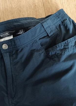 🍀🍀regatta uk 38/eu 54 красивые треккинговые мужские шорты т синие 🍀🍀5 фото