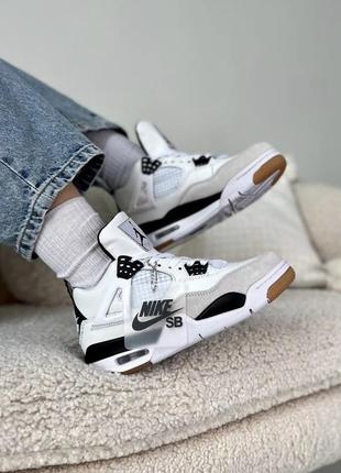 Найк аэр джордан 4 ретро nike air jordan4 retro military