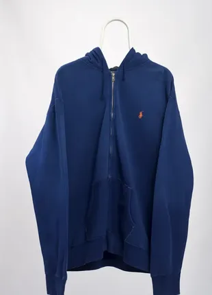 Polo ralph lauren zip hoodie худі