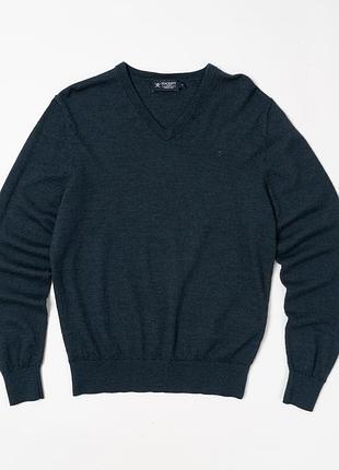 Hackett london mens v-neck sweater мужской свитер