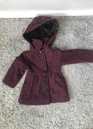 Пальто 18 месяцев pink platinum