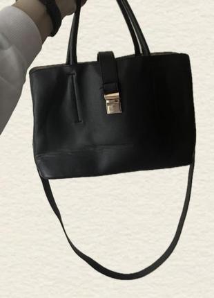 Сумка от h&amp;m черная сумка шоппер
