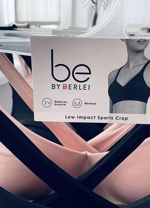Спортивний бюстгальтер топ berlei розмір s, l