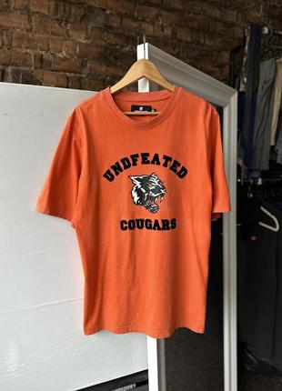 Футболка undefeated orange vintage