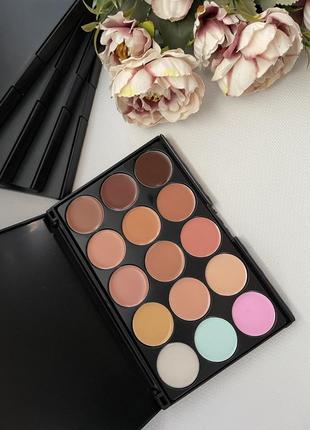 Консилер корректор + кисть палетка набор консилер корректор палитра probeauty