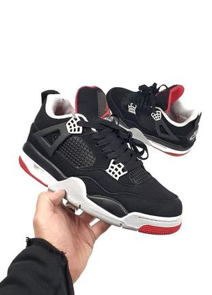 Женские кроссовки Air Jordan 4 Retro Crimson 4 retro люкс качество