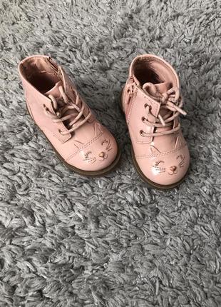 Брендові ботінки, черевики 19 розміру, устілка 12,5 см