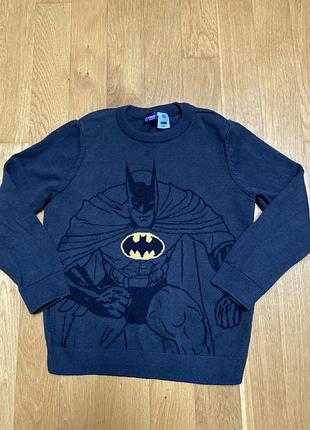 Світер для хлопчика batman 6/7 років 122 см