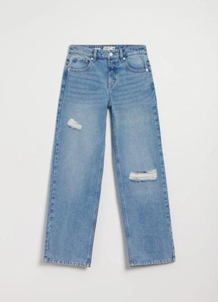 Широкие джинсы от house в виде zara1 фото
