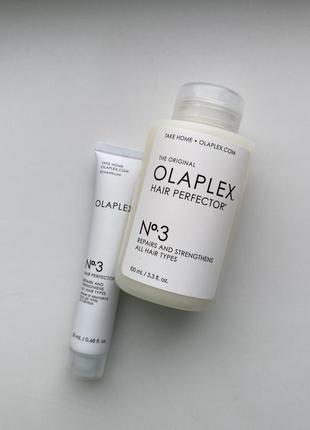 Засіб для відновлення та зміцнення волосся olaplex nº.3 hair perfector™ + мініатюра