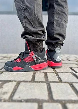Женские кроссовки nike air jordan 4 retro люкс качество