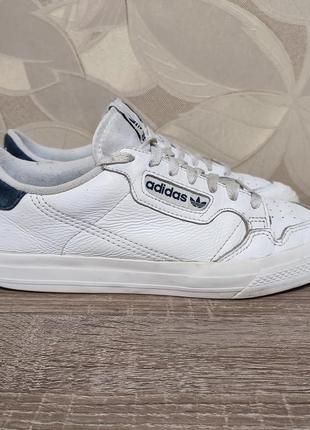 Мужские кожаные кроссовки adidas continental vulc size 44/28