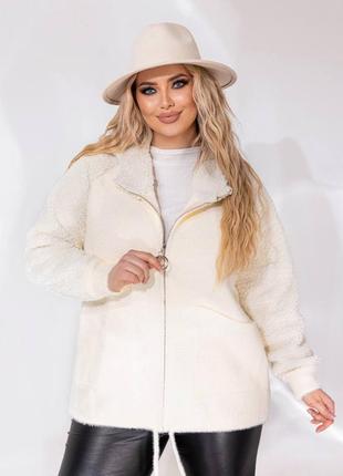 Красивая и очень теплая курточка альпака