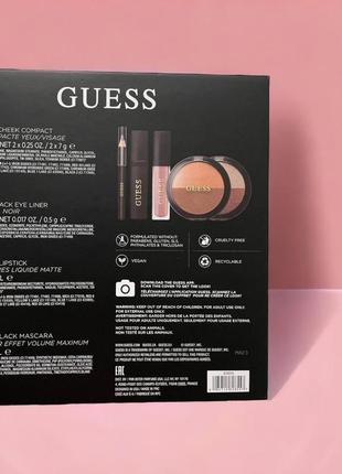 Подарочный набор guess face nude look book3 фото