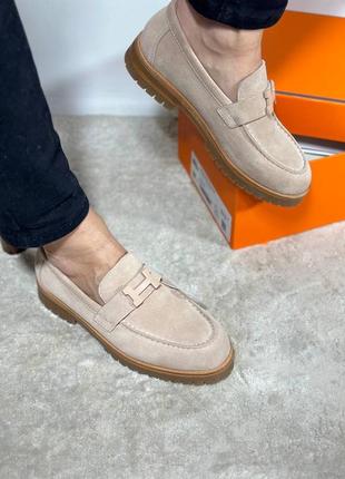 Лоферы hermes