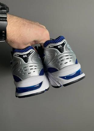 Чоловічі кросівки asics gel-kayano 14 silver blue4 фото